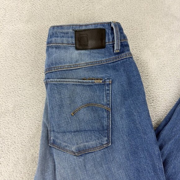 G Star RAW 3301 90’s Tapered Denim Jeans Women’s 26 x 32 US - Picture 7 of 16
